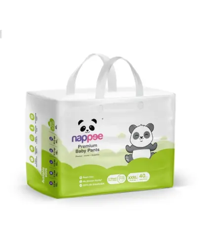 Triple Extra Large (XXXL) - Pant Style - Nappee Premium Diapers (40 Pcs)